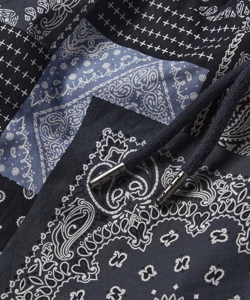 NEW ERA（ニューエラ）の「NEW ERA/ニューエラ ハーフパンツ ショートパンツ イージーショーツ Oriental Paisley セットアップ対応（その他パンツ・メンズ・ブラック/ネイビー・M/L/XL/XXL）」の22枚目の写真