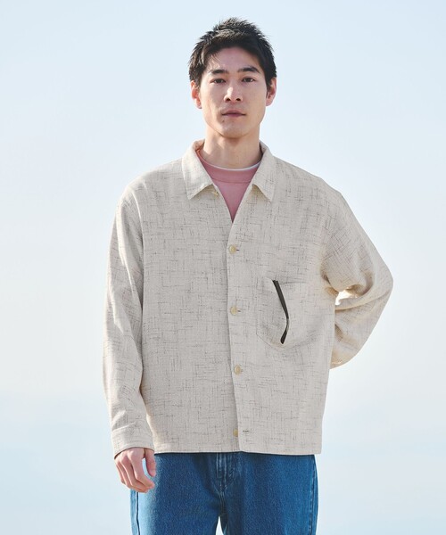 NOBLE ラスターツイルフィールドシャツブルゾン 36 Noble（ノーブル）の「ラスターツイルフィールドシャツブルゾン