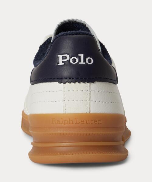 Heritage Aera レザースエード スニーカー（スニーカー）｜POLO RALPH