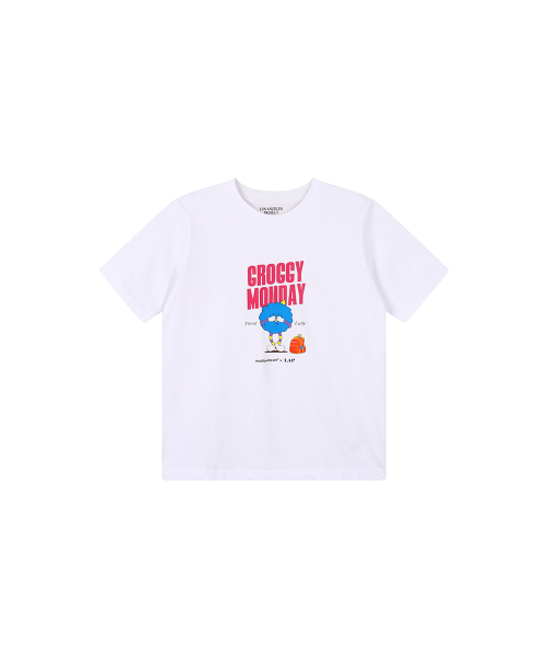 LAP（ラップ）の「[メロウビーンコラボ] ルリ半袖Tシャツ AS7GT263（Tシャツ/カットソー・レディース・ブルー・SMALL/MEDIUM）」の5枚目の写真