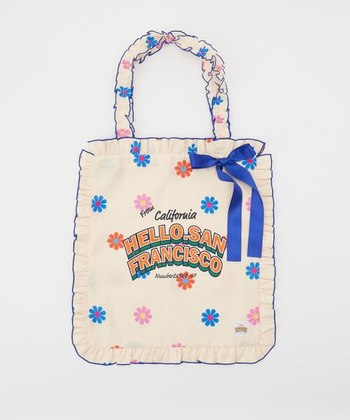 HELLO.SANFRANCISCO（ハローサンフランシスコ）の「【HELLO.SANFRANCISCO/ハローサンフランシスコ】【リボンBAG付】マガジン（トートバッグ・レディース・その他・ONE SIZE）」の3枚目の写真