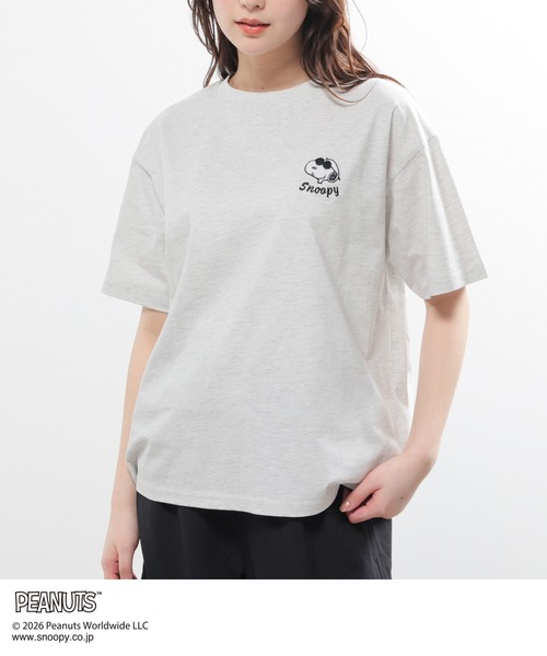 スヌーピー／Tシャツ（Tシャツ/カットソー）｜Honeys（ハニーズ）の