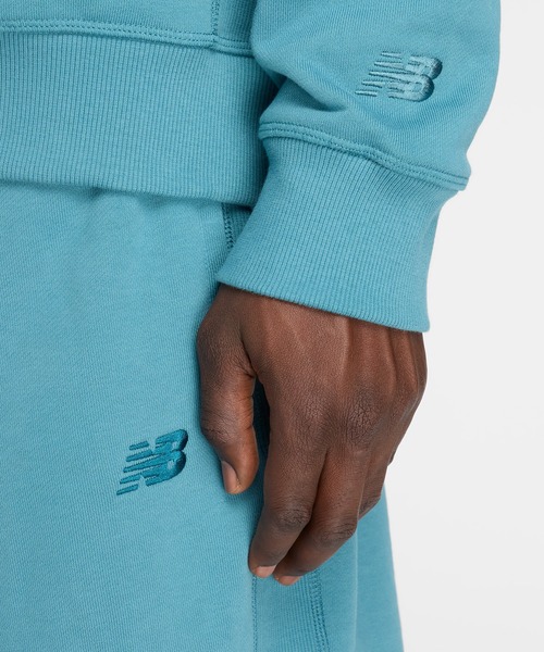 NEW BALANCE（ニューバランス）の「トライロゴフレンチテリークルー（スウェット・メンズ・ブラック/サックスブルー/サンドグレー・SMALL/MEDIUM/LARGE/X-LARGE/XX-LARGE）」の21枚目の写真