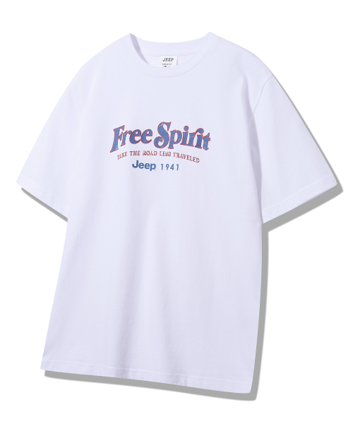 JEEP(ジープ)の「DUSTY フリースピリット 半袖Tシャツ (JQ5TSU107WH)(Tシャツ/カットソー・レディース・その他・MEDIUM/LARGE)」の1枚目の写真