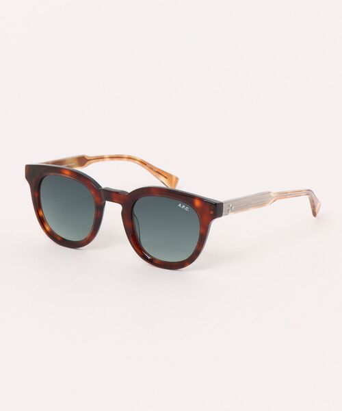 A.P.C.(アーペーセー)の「LES LOU(サングラス・メンズ・ブラウン系その他・ONESIZE)」の1枚目の写真