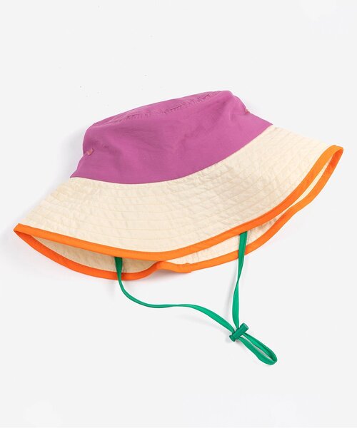 BOBO CHOSES（ボボショーズ）の「Bobo Choses bucket hat【キッズ】（ハット・キッズ・ローズ・54/52）」の2枚目の写真