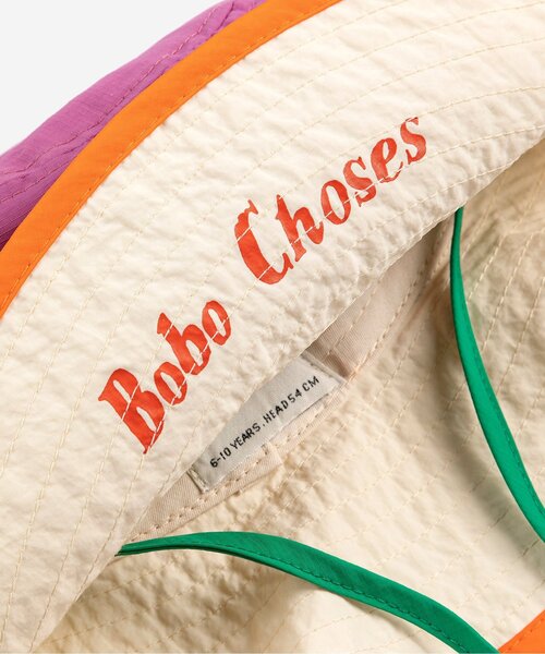 BOBO CHOSES（ボボショーズ）の「Bobo Choses bucket hat【キッズ】（ハット・キッズ・ローズ・54/52）」の3枚目の写真