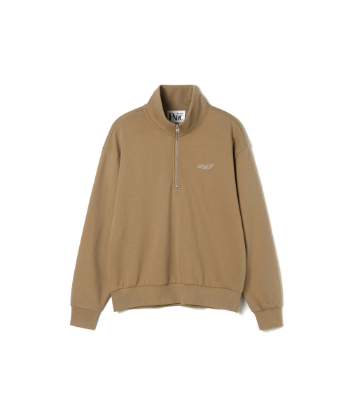 STUDIO&PARC（スタジオアンドパルク）の「Half-Zip Sweatshirt_Beige（スウェット・レディース・ベージュ・1）」の6枚目の写真