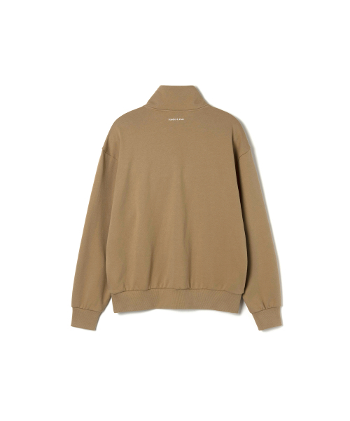 STUDIO&PARC（スタジオアンドパルク）の「Half-Zip Sweatshirt_Beige（スウェット・レディース・ベージュ・1）」の7枚目の写真