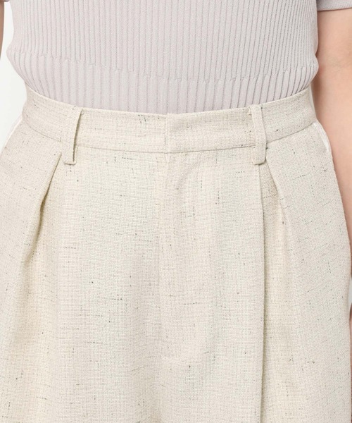 HARE（ハレ）の「レースラインツイードパンツ(HARE)（スラックス・レディース・オフホワイト/ブラック・FREE）」の17枚目の写真