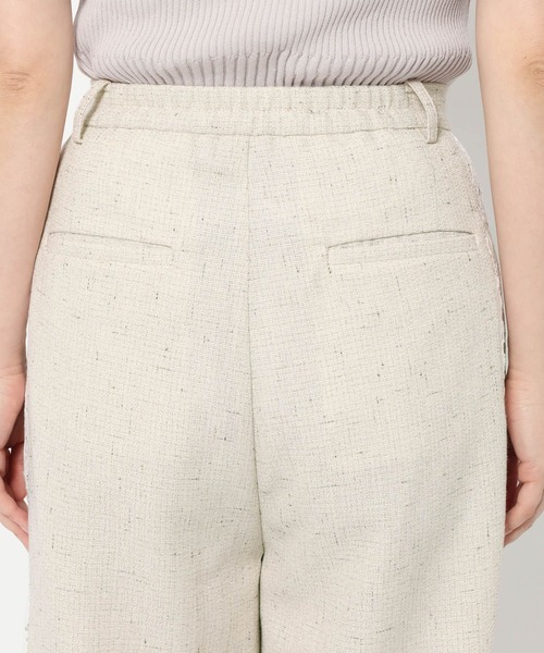 HARE（ハレ）の「レースラインツイードパンツ(HARE)（スラックス・レディース・オフホワイト/ブラック・FREE）」の20枚目の写真