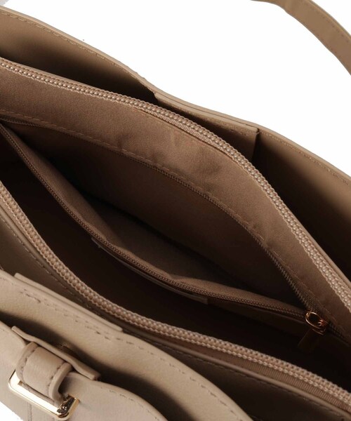 ITS'DEMO（イッツデモ）の「＜かるバッグ＞横型ミニショルダー（ショルダーバッグ・レディース・ブラック/アイボリー/ベージュ・00）」の22枚目の写真