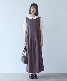bulle de savon | hana×タータンcheck ワンピース(ワンピース)