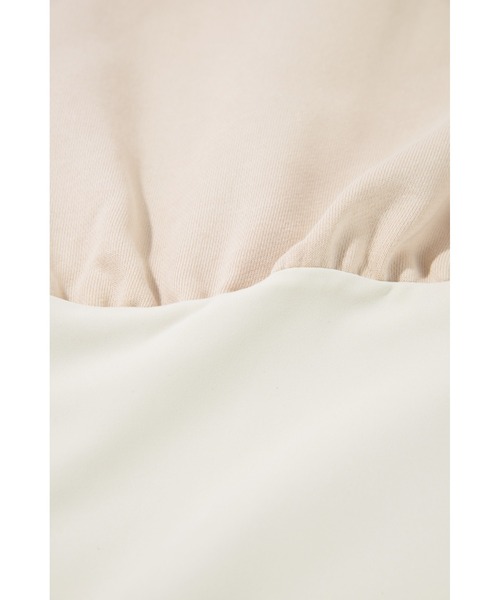 DLESS(ドレス)の「Hoodie bodysuits/フーディボディスーツ(Tシャツ/カットソー・レディース・ブラック/霜降りグレー/ベージュ・XS)」の14枚目の写真