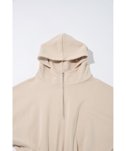 DLESS(ドレス)の「Hoodie bodysuits/フーディボディスーツ(Tシャツ/カットソー・レディース・ブラック/霜降りグレー/ベージュ・XS)」の13枚目の写真