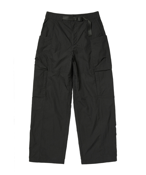 KALAPATTHAR(カラパタール)の「EASY WIDE NYLON RIPSTOP PANTS - BLACK(その他パンツ・メンズ・その他・MEDIUM/LARGE/X-LARGE)」の4枚目の写真