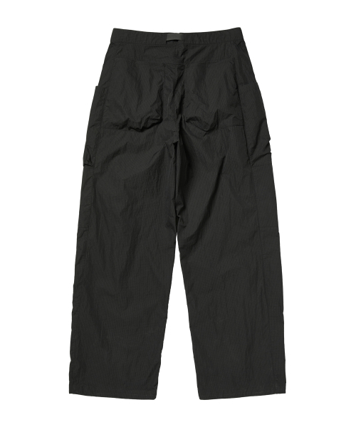 KALAPATTHAR(カラパタール)の「EASY WIDE NYLON RIPSTOP PANTS - BLACK(その他パンツ・メンズ・その他・MEDIUM/LARGE/X-LARGE)」の5枚目の写真