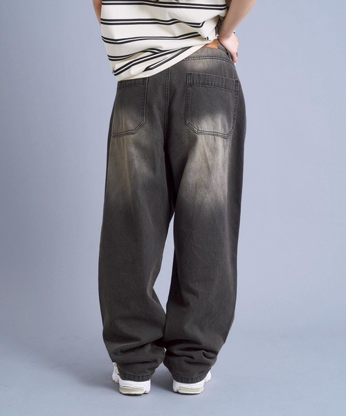 キバコワークス　ペイントデニム cookie paint denimpants / クッキーペイントデニムパンツ（デニム