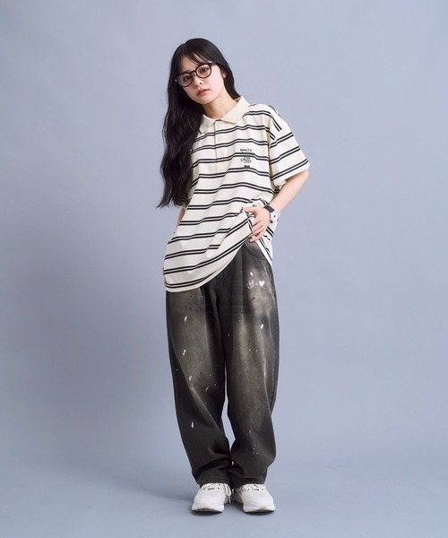 cookie paint denimpants / クッキーペイントデニムパンツ（デニム
