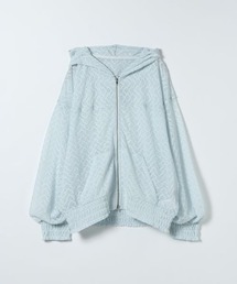 JEANASIS | レースシアーZIPパーカーブルゾン/661793(パーカー)