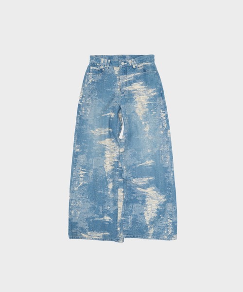 TAAKK/ターク】 Denim Widepants/デニムワイドパンツ（デニムパンツ