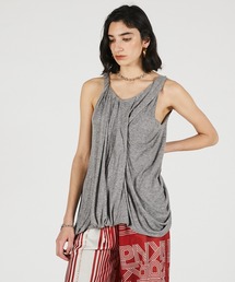 PRANK PROJECT | 【2026Summer Pre-Order】ツイストショルダードレープトップ / Twist Shoulder Drape Top(Tシャツ/カットソー)
