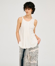PRANK PROJECT | 【2026Summer Pre-Order】ツイストショルダードレープトップ / Twist Shoulder Drape Top(Tシャツ/カットソー)