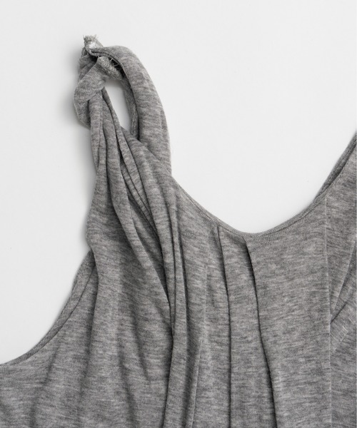 PRANK PROJECT(プランクプロジェクト)の「【2026Summer Pre-Order】ツイストショルダードレープトップ / Twist Shoulder Drape Top(Tシャツ/カットソー・レディース・ホワイト/グレー/ブラック・FREE)」の22枚目の写真