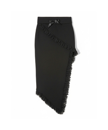 MILK ASH AND DOLLS（ミルク アッシュ アンド ドールズ）の「キャスケーディングレーススカート - ブラック（スカート）」