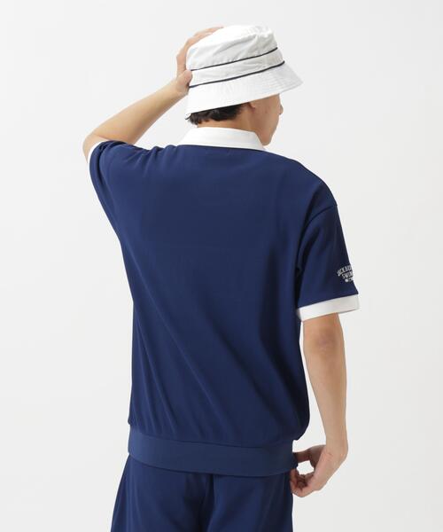 Jack Bunny!!(ジャックバニー)の「【Jack Bunny!!】BodyShellEXワッフル半袖ポロシャツ(ポロシャツ・メンズ・グリーン/ネイビー・LARGE/MEDIUM/X-LARGE)」の5枚目の写真