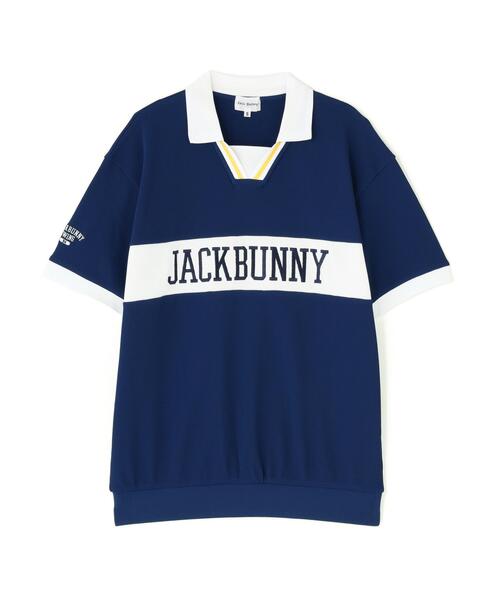 Jack Bunny!!(ジャックバニー)の「【Jack Bunny!!】BodyShellEXワッフル半袖ポロシャツ(ポロシャツ・メンズ・グリーン/ネイビー・LARGE/MEDIUM/X-LARGE)」の10枚目の写真