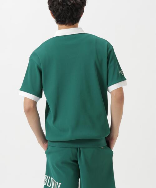 Jack Bunny!!(ジャックバニー)の「【Jack Bunny!!】BodyShellEXワッフル半袖ポロシャツ(ポロシャツ・メンズ・グリーン/ネイビー・LARGE/MEDIUM/X-LARGE)」の16枚目の写真