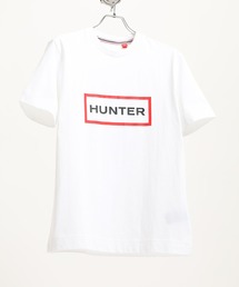 HUNTER ユニセックス ハンター ロゴ Tシャツ 半袖