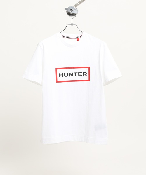HUNTER(ハンター)の「HUNTER ユニセックス ハンター ロゴ Tシャツ 半袖(Tシャツ/カットソー・レディース・ホワイト/ブラック・M/S/L)」の8枚目の写真