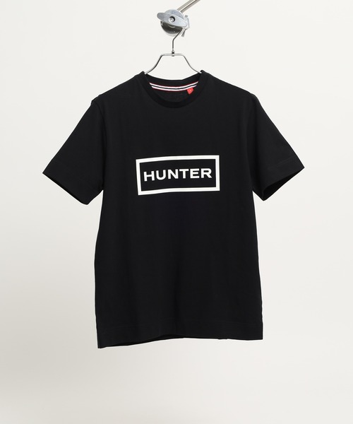 HUNTER(ハンター)の「HUNTER ユニセックス ハンター ロゴ Tシャツ 半袖(Tシャツ/カットソー・レディース・ホワイト/ブラック・M/S/L)」の9枚目の写真