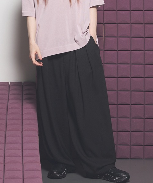 UNISEX》Dryamundsen Prime-Wide Three-tuck Balloon Pants/ドライ