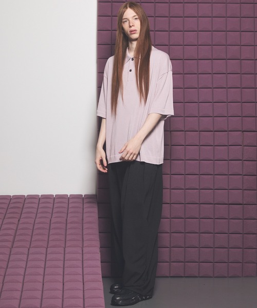 MAISON SPECIAL(メゾンスペシャル)の「《UNISEX》Dryamundsen Prime-Wide Three-tuck Balloon Pants/ドライアムンゼンプライムワイド3タックバルーンパンツ【MAISON SPECIAL/メゾンスペシャル】■セットアップ対応■(その他パンツ・メンズ・チャコールグレー/ブラック/アイボリー・2/1/0)」の18枚目の写真