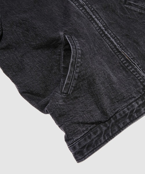 KHOKI（コッキ）の「Faded denim zip jakcet（その他アウター・メンズ・インディゴブルー/ブラック・3）」の11枚目の写真