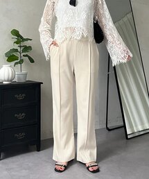 prose verse | センターピンタックウエストドロストフレアパンツ(その他パンツ)