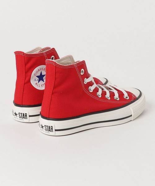 CONVERSE（コンバース）の「CONVERSE: ALL STAR HI JAPAN（スニーカー・レディース・ホワイト/ブラック/レッド・35/30/45/40/50/55/25）」の4枚目の写真
