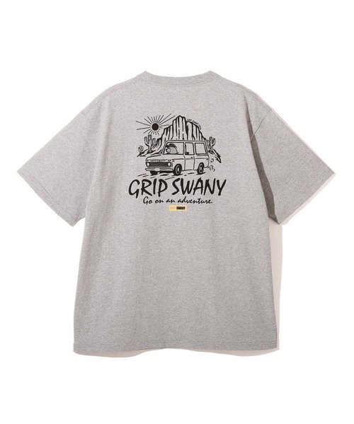 GRIP SWANY(グリップスワニー)の「【GSMCT-121】 TRAVELING BEAR TEE(Tシャツ/カットソー・メンズ・White/Black/サンドベージュ/ヘザーグレー・XL/L/M)」の3枚目の写真
