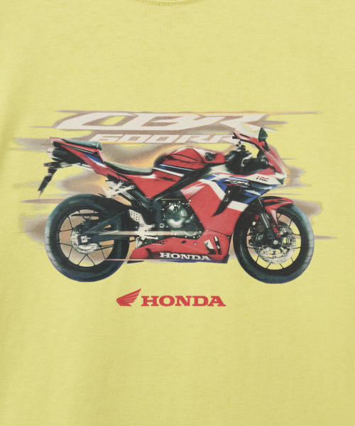 PHYPS MOTORCYCLE（フィップスモーターサイクル）の「CBR 600RR Short Sleeve Yellow（Tシャツ/カットソー・レディース・その他・SMALL/MEDIUM/LARGE/X-LARGE）」の4枚目の写真