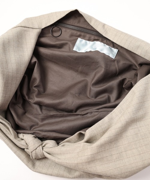 Dulcamara(ドゥルカマラ)の「よそいきトートBAG(ショルダーバッグ・メンズ・ベージュ系/ブラック/グレー系・FREE)」の15枚目の写真