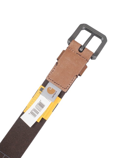 Carhartt（カーハート）の「【UT207】【Carhartt/カーハート】SADDLE LEATHER BELT（ベルト・メンズ・ブラウン/ブラック・36inch/34inch）」の3枚目の写真