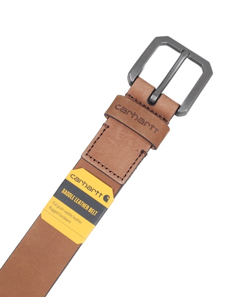 Carhartt（カーハート）の「【UT207】【Carhartt/カーハート】SADDLE LEATHER BELT（ベルト・メンズ・ブラウン/ブラック・36inch/34inch）」の5枚目の写真