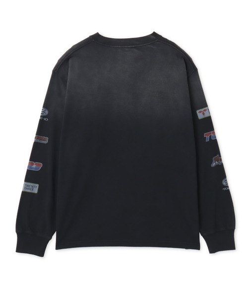 TOKYO 23（トウキョウニジュウサン）の「TOKYO 23 Vintage Racing Print LS T-shirt / トーキョー23 ヴィンテージ レーシング プリント エルエス ティーシャツ（Tシャツ/カットソー・メンズ・ブラック/ホワイト/イエロー・S/M/L/XL/XXL）」の7枚目の写真