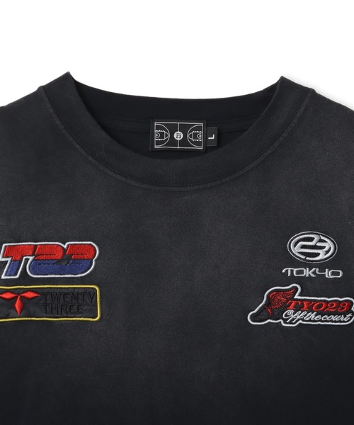 TOKYO 23（トウキョウニジュウサン）の「TOKYO 23 Vintage Racing Print LS T-shirt / トーキョー23 ヴィンテージ レーシング プリント エルエス ティーシャツ（Tシャツ/カットソー・メンズ・ブラック/ホワイト/イエロー・S/M/L/XL/XXL）」の4枚目の写真