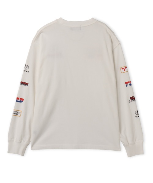 TOKYO 23（トウキョウニジュウサン）の「TOKYO 23 Vintage Racing Print LS T-shirt / トーキョー23 ヴィンテージ レーシング プリント エルエス ティーシャツ（Tシャツ/カットソー・メンズ・ブラック/ホワイト/イエロー・S/M/L/XL/XXL）」の11枚目の写真