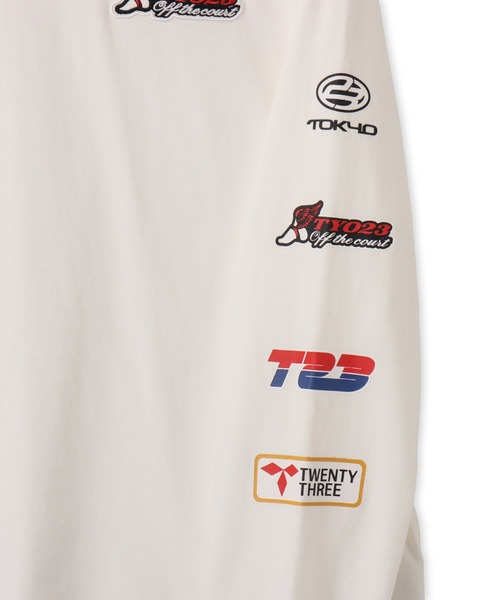 TOKYO 23（トウキョウニジュウサン）の「TOKYO 23 Vintage Racing Print LS T-shirt / トーキョー23 ヴィンテージ レーシング プリント エルエス ティーシャツ（Tシャツ/カットソー・メンズ・ブラック/ホワイト/イエロー・S/M/L/XL/XXL）」の9枚目の写真
