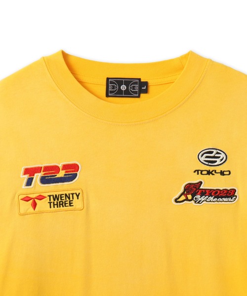 TOKYO 23（トウキョウニジュウサン）の「TOKYO 23 Vintage Racing Print LS T-shirt / トーキョー23 ヴィンテージ レーシング プリント エルエス ティーシャツ（Tシャツ/カットソー・メンズ・ブラック/ホワイト/イエロー・S/M/L/XL/XXL）」の12枚目の写真